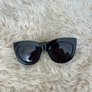 DIFF Eyewear black polarized sunglasses (Alisa)